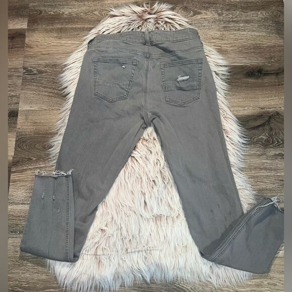 PACSUN women’s grey distressed skinniest jeans - Picture 5 of 10